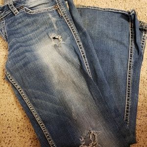 Silver jeans- Twisted bootcut